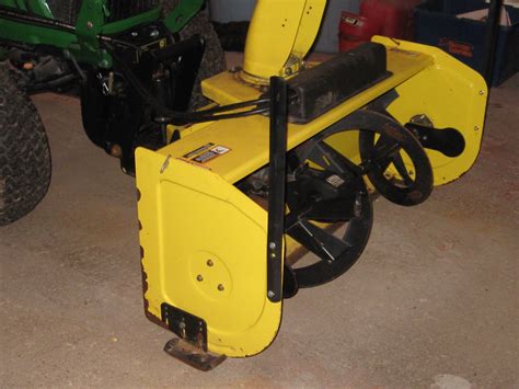 After dealer rebuilt blower last year (chain and gears worn out <100 hrs) is has not been pushing out the snow like it once did or my neighbors similar machine. . John deere 47 inch snowblower parts